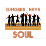Gingers have Souls Train Postcard
