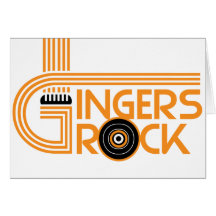 Gingers Rock Cards