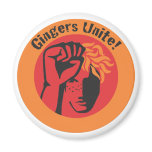 Gingers Unite! magnets