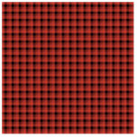 Gingham check pattern. Red and Black Plaid Photo Cut Outs