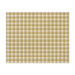Gingham check pattern. Tan Brown and White. Custom flyers