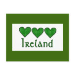 Gingham Hearts Ireland postcards