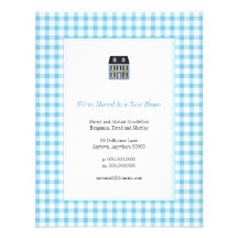 Gingham Home Moving Announcement