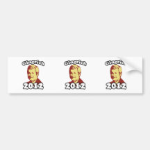 Gingrich 2012 Picture Bumper Sticker