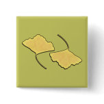 Ginko Fall Leaf buttons