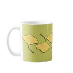 Ginko Fall Leaf mugs