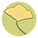 Ginko Fall Leaf Stickers
