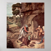 Giorgione - Adoration of the Shepherds Print
