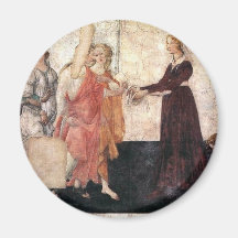 Giovanna Albizi With Venus And The Graces Fridge Magnet