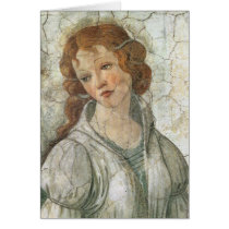 Giovanna degli Albizzi Receiving a Gift of Flowers Card