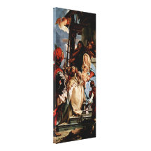 Giovanni Battista Tiepolo - Adoration of Magi Gallery Wrap Canvas