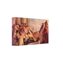 Giovanni Battista Tiepolo - Death of Dido Stretched Canvas Prints