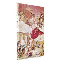 Giovanni Battista Tiepolo - Europe Stretched Canvas Print