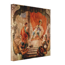 Giovanni Battista Tiepolo - Scipio and the slave Stretched Canvas Prints