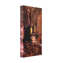 Giovanni Boldini - The gold framework Canvas Print