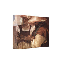 Giovanni Domenico Tiepolo - Peasant Gallery Wrap Canvas