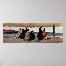 Giovanni Fattori - The Rotunda of Palmieri Print