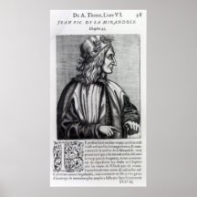 Giovanni Pico della Mirandola, from Posters