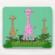 giraffe2 mouse mat
