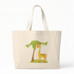 Giraffe and Tree bags