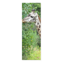 Giraffe Bookmark Business Card