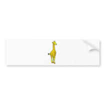 Giraffe Bumper Sticker