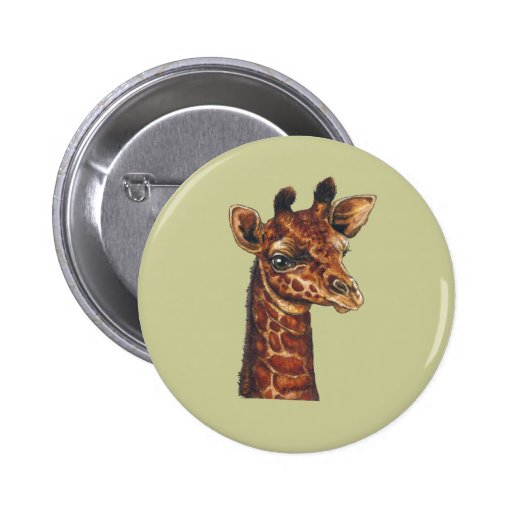 Giraffe Button