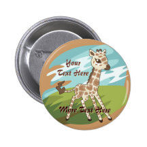 Giraffe Button
