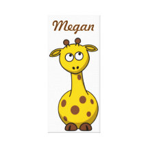 Giraffe Canvas Gallery Wrap Canvas