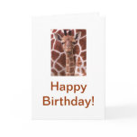Giraffe Card