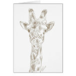 Giraffe cards