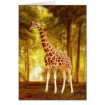 Giraffe Card