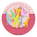 giraffe crew stickers