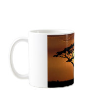 giraffe family mug
