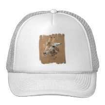 Giraffe Gaze Baseball Hat