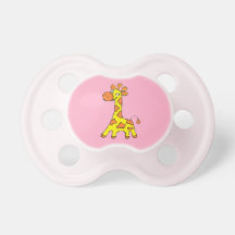 giraffe girl pacifier