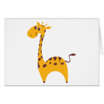 Giraffe Greeting Card