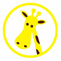 Giraffe Head Cut Outs