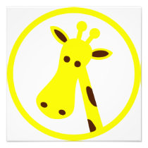 Giraffe Head Photograph