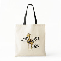 Giraffe I'm Pretty Tall Bags