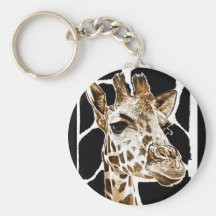 giraffe keychain