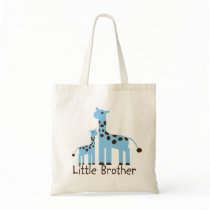 Giraffe Little Brother Canvas Bags