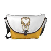 Giraffe Love Commuter Bag
