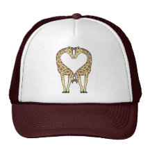 Giraffe Love Hats