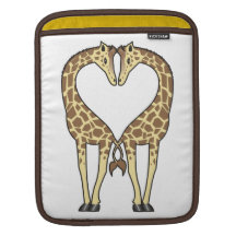 Giraffe Love Sleeve For iPads