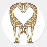 Giraffe Love Stickers