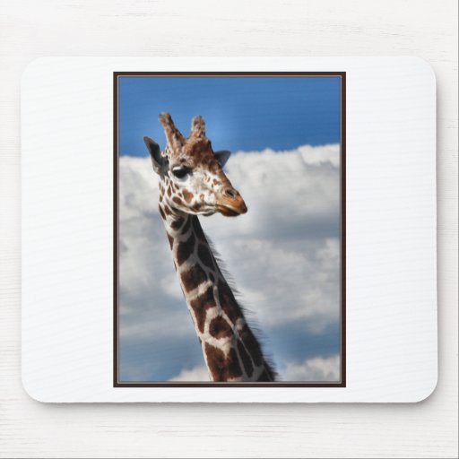 giraffe mouse pad