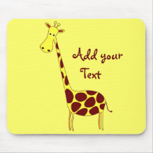 Giraffe Mousepad