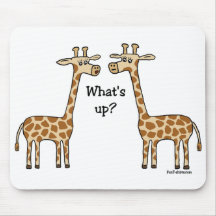 Giraffe mousepad