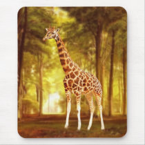 Giraffe Mousepads